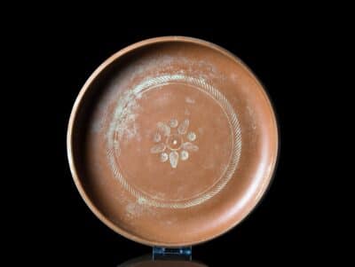 Roman decorated terra sigillata dish