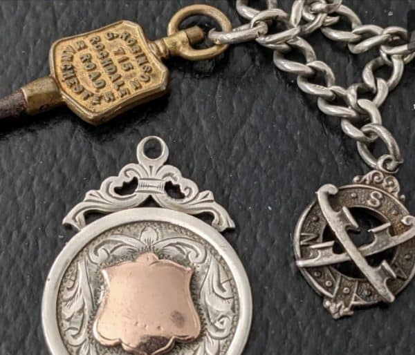 Verge fuse silver pocket watch billingfords London - Image 8