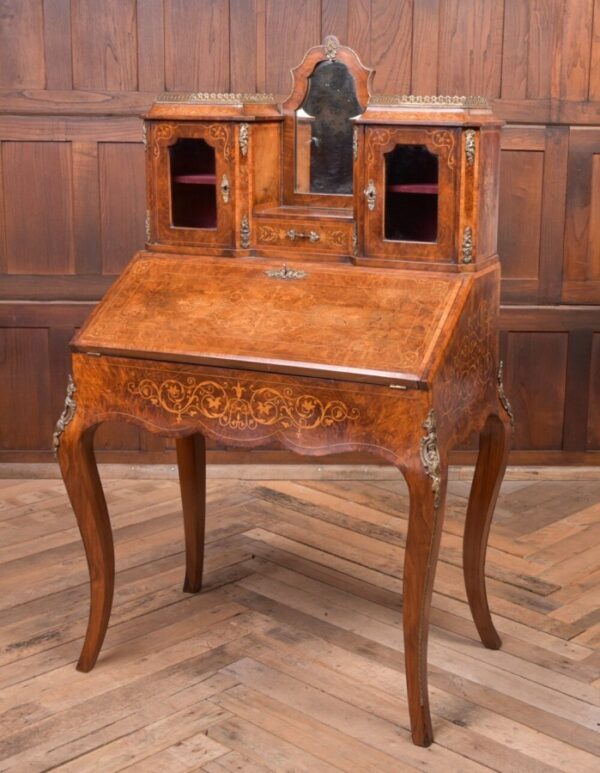 Victorian Walnut French Bureau Du Dame / Lady's Writing Desk SAI1966
