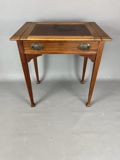 Arts & Crafts Walnut Writing Desk c1910