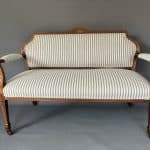 Edwardian Walnut Two Seater Sofa Edwardian Antique Furniture