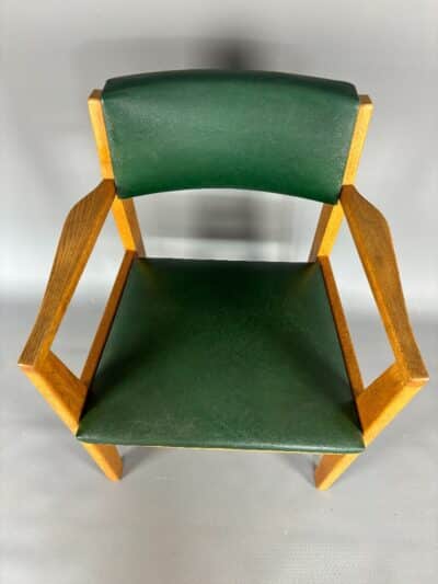 Mid Century Oak Desk Chair - Image 2