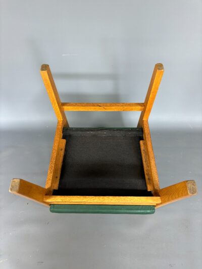 Mid Century Oak Desk Chair - Image 7