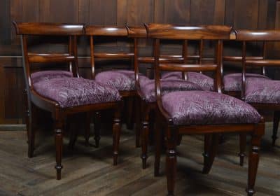 8 Victorian Rosewood Dining Chairs SAI3282 - Image 11