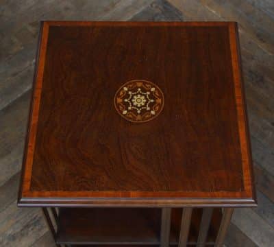 Edwardian Mahogany Revolving Bookcase SAI3261 - Image 2