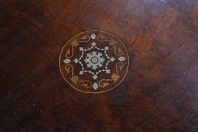 Edwardian Mahogany Revolving Bookcase SAI3261 - Image 6