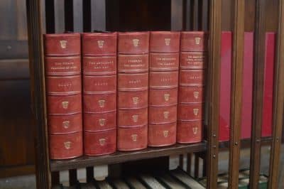 Edwardian Mahogany Revolving Bookcase SAI3261 - Image 3