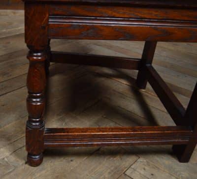 Edwardian Oak Arm Chair SAI3151 - Image 12