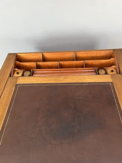 Arts & Crafts Walnut Writing Desk c1910 - Image 4