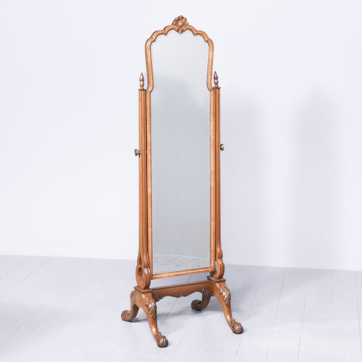Exhibition Quality Cheval Mirror Cheval Mirror Antique Mirrors