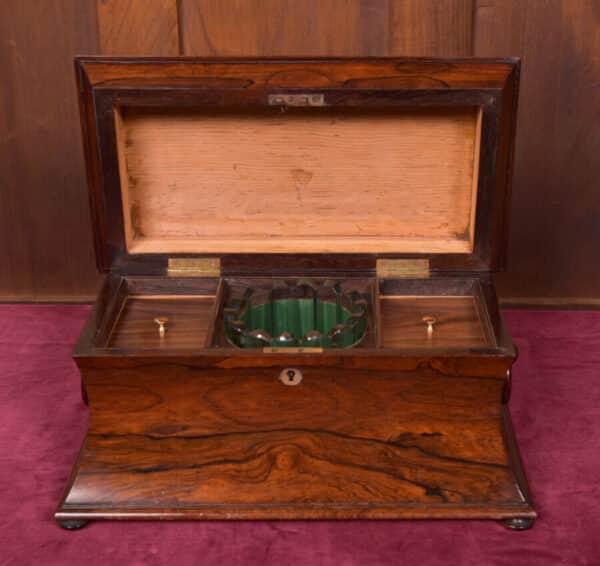 Victorian Rosewood Tea Caddy SAI2597 - Image 5