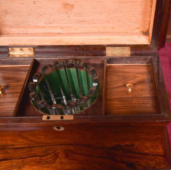 Victorian Rosewood Tea Caddy SAI2597 - Image 11