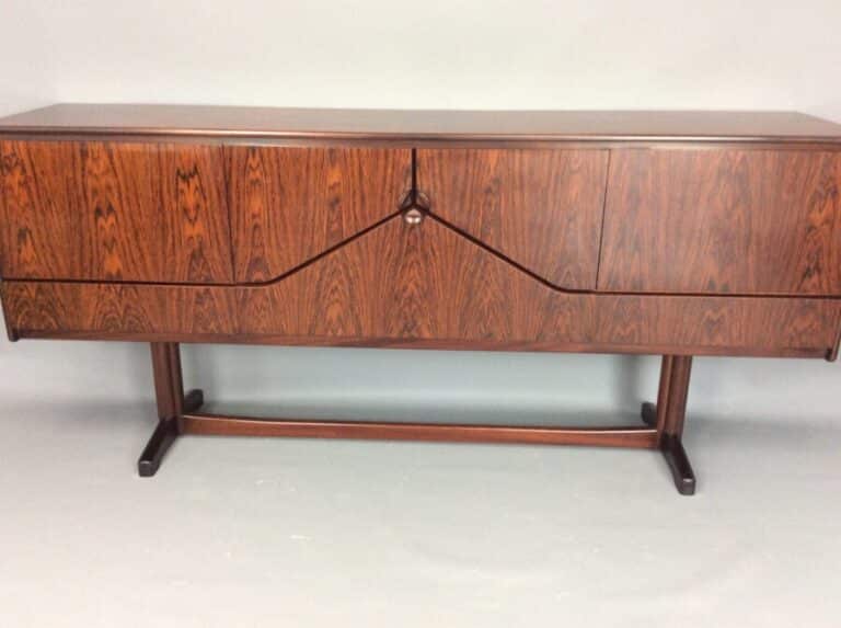 Mid Century McIntosh Rosewood 'Envelope' Sideboard
