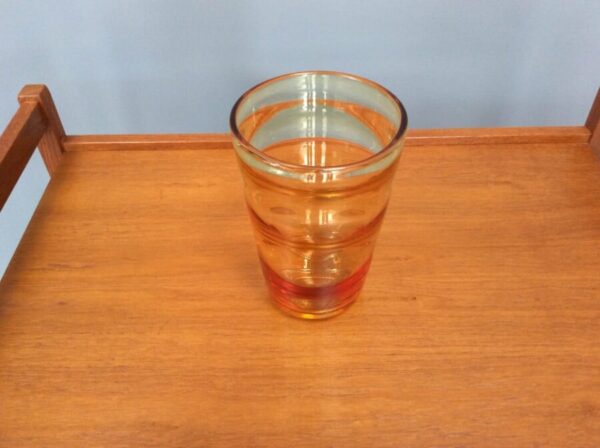 Whitefriars Ribbed Vase by William Wilson c1930's - Image 2