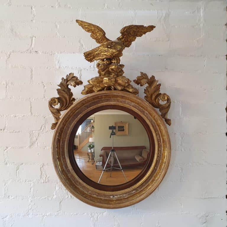 Regency convex mirror