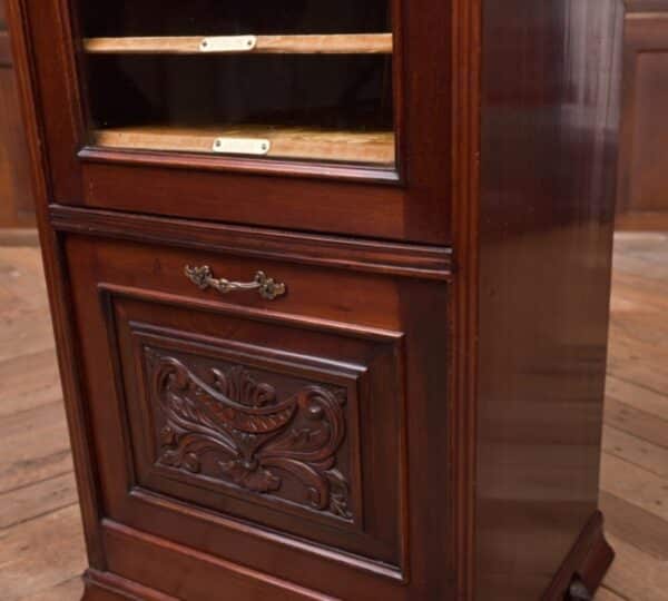 Edwardian Mahogany Music Cabinet SAI2186 - Image 5