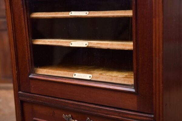 Edwardian Mahogany Music Cabinet SAI2186 - Image 8
