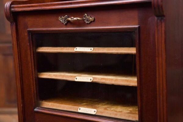 Edwardian Mahogany Music Cabinet SAI2186 - Image 9