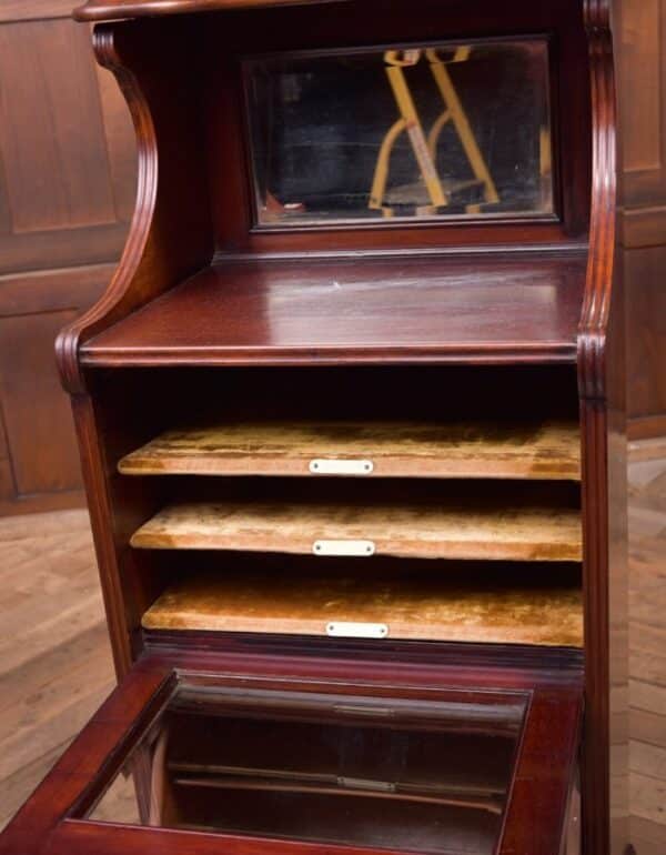 Edwardian Mahogany Music Cabinet SAI2186 - Image 11