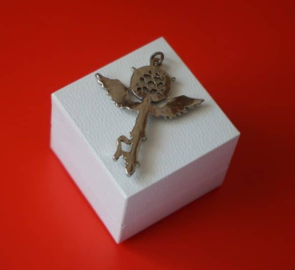Vintage Unusual Judaica Pendant - Image 3