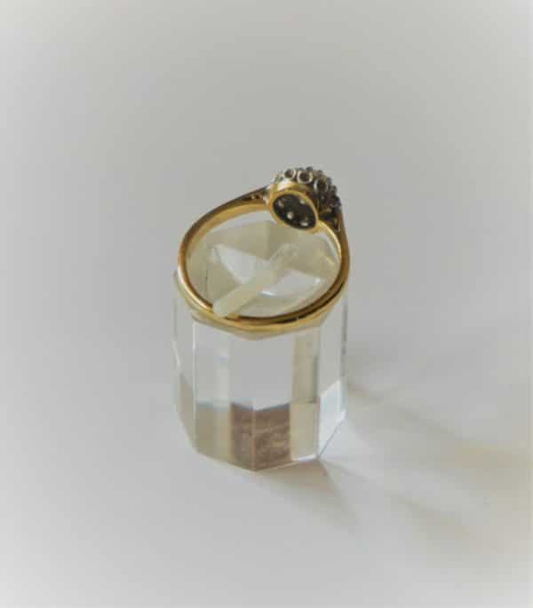 SALE - Vintage 18ct Gold Diamond & Opal Ring - Boxed - FREE UK Postage - Image 5