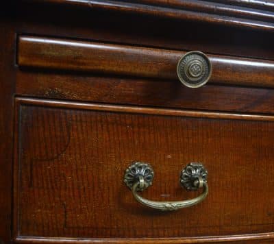 Edwardian Mahogany Bowfront Chest Of Drawers SAI3218 - Image 5