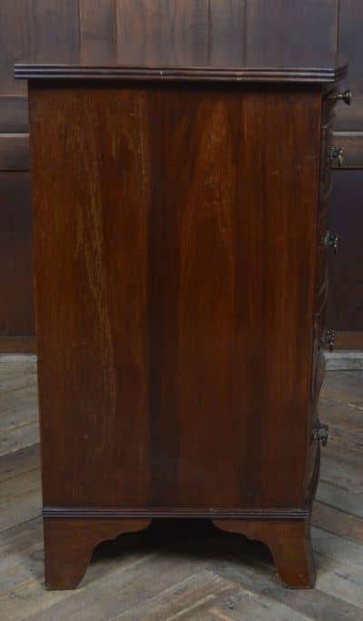 Edwardian Mahogany Bowfront Chest Of Drawers SAI3218 - Image 8