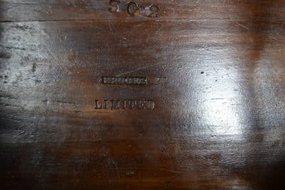 Victorian Brooks Mahogany Dressing Table Stool SAI3203 - Image 2
