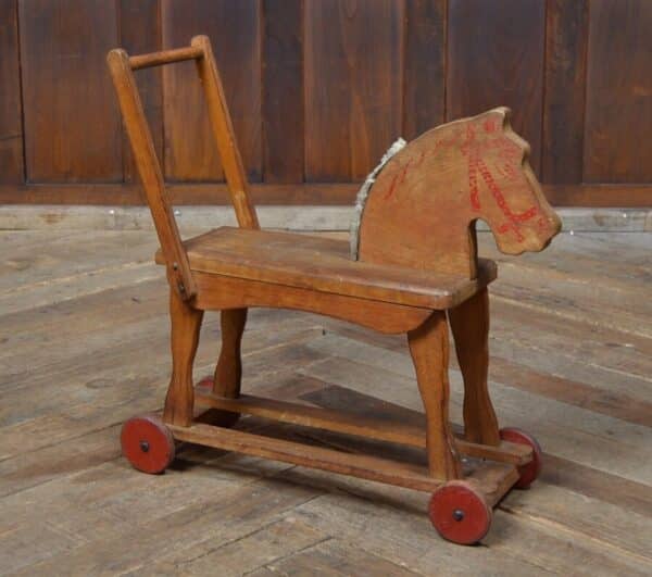 Vintage Push Along Horse SAI2849