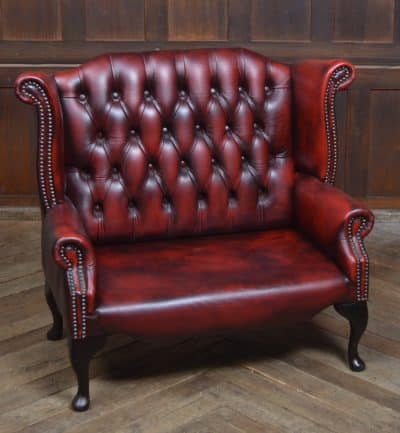 Miniature Wing Back Chesterfield Settee SAI3275