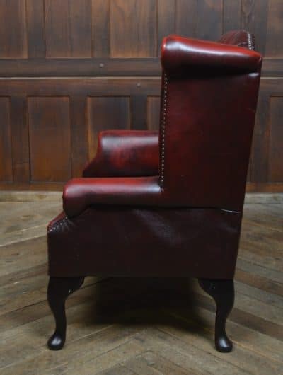 Miniature Wing Back Chesterfield Settee SAI3275 - Image 6