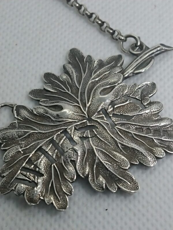 Antique Silver WHISKY Decanter Label by Joseph Willmore