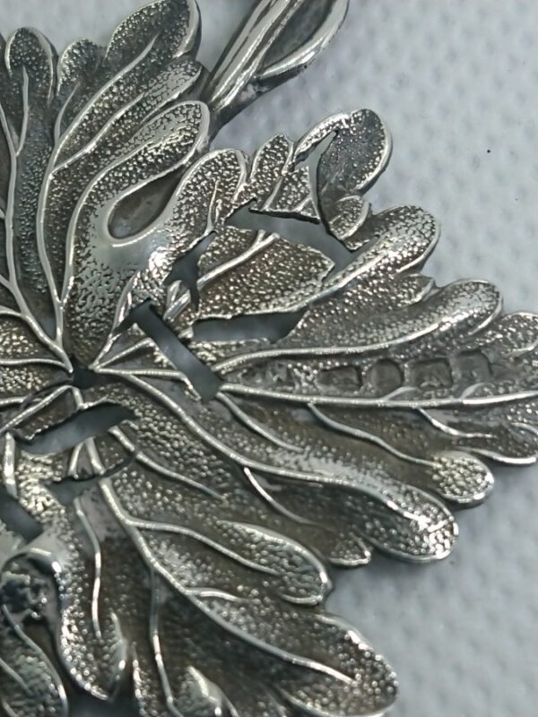 Antique Silver WHISKY Decanter Label by Joseph Willmore - Image 2