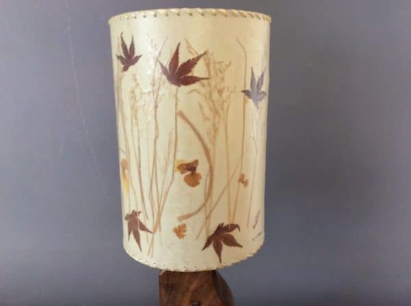 Cotswold School Carved Table Lamp c1930's - Image 2