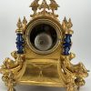 Stunning Rare Blue Sevres Porcelain Ormolu Bronze Mantel Clock – ca 1850 - Image 10