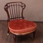 Victorian Walnut Nursing Chair SAI1760 nursing chair Antique Chairs