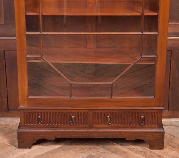 Wylie and Lochhead Ltd Edwardian Mahogany Bookcase SAI2271 - Image 8