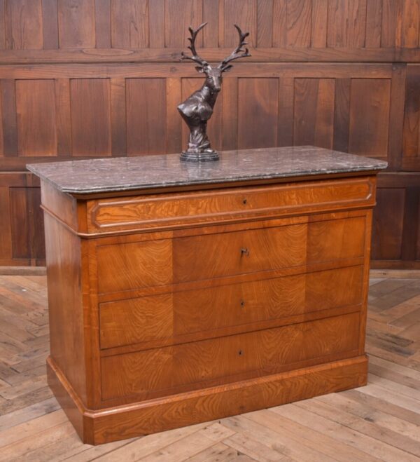 Victorian Marble Top Chest Of Drawers SAI2014