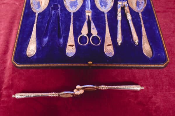 Silver Plate Fruit And Nut Serving Set SAI2601 - Image 4