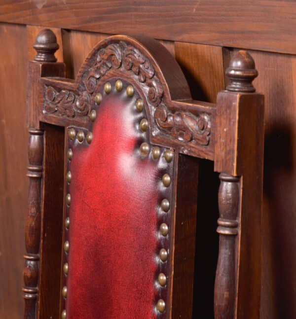 Set Of 6 Edwardian Oak Chairs SAI2367 - Image 8