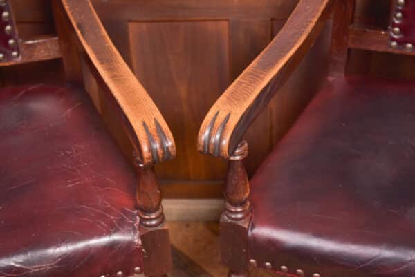 Set Of 6 Edwardian Oak Chairs SAI2367 - Image 17