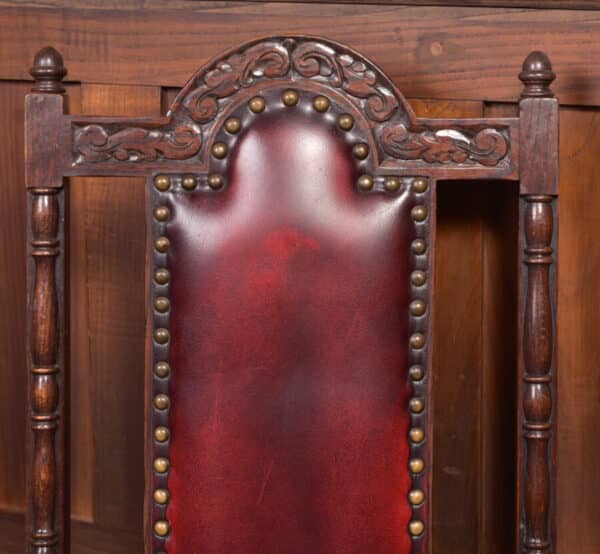 Set Of 6 Edwardian Oak Chairs SAI2367 - Image 18