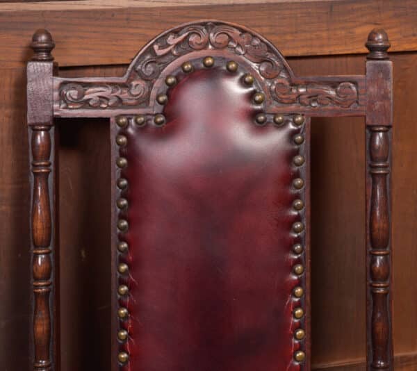 Set Of 6 Edwardian Oak Chairs SAI2367 - Image 19