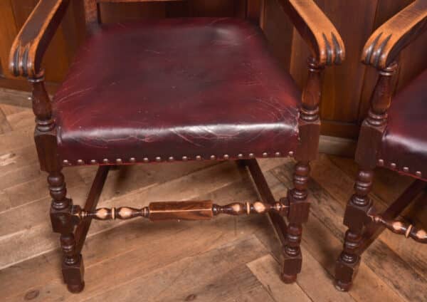 Set Of 6 Edwardian Oak Chairs SAI2367 - Image 20