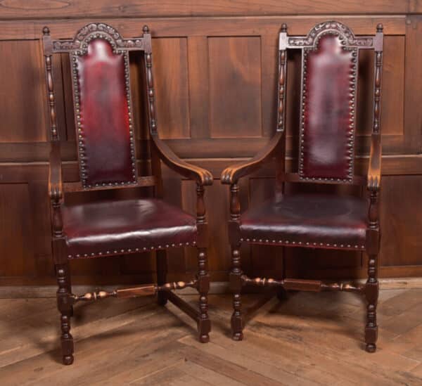 Set Of 6 Edwardian Oak Chairs SAI2367 - Image 22