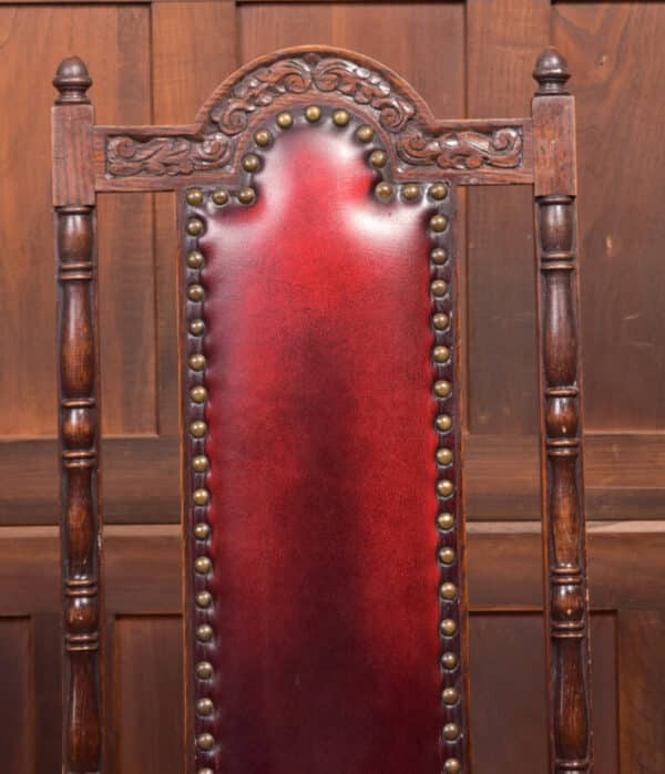 Set Of 6 Edwardian Oak Chairs SAI2367 - Image 29
