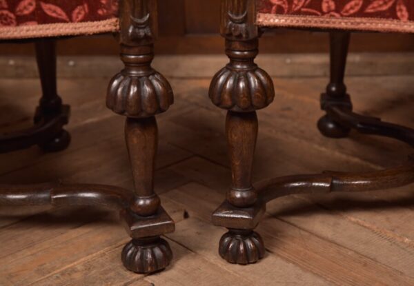 Pair Of Victorian Oak Arm Chairs SAI2714 - Image 17