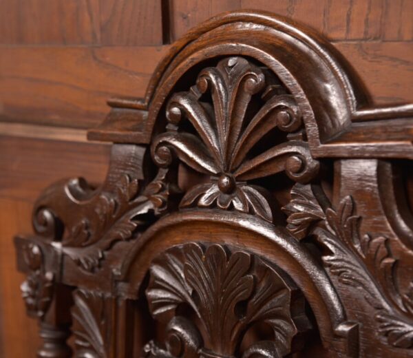 Pair Of Victorian Oak Arm Chairs SAI2714 - Image 12