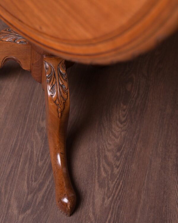 19th Century Pie Crust Edge Snap Top Supper Table SAI1697 - Image 2