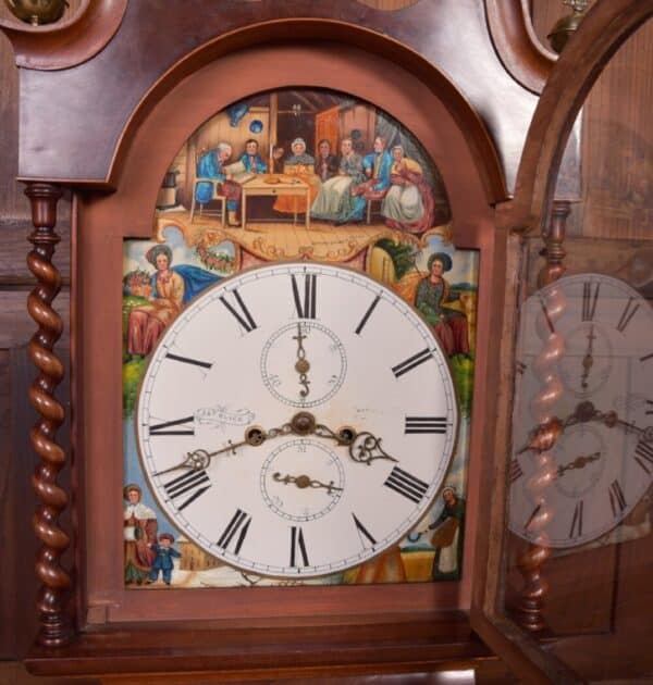 Victorian J&T Black of Kirkcaldy Longcase/ Grandfather Clock SAI2107 - Image 15